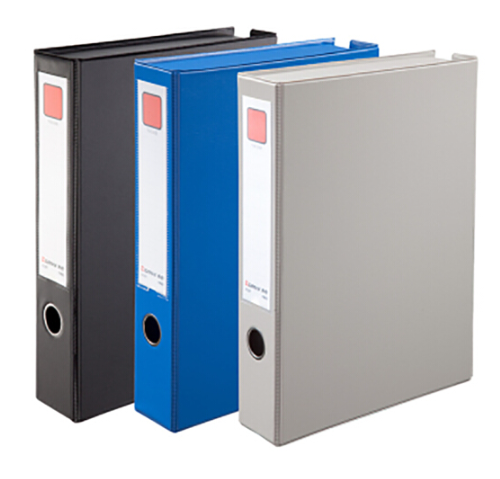 齐心 办公磁扣式PVC档案盒 A4 文件盒 办公档案盒 黑色 A1297 55mm _http://www.chuangxinoa.com/img/images/C201905/1557810176011.png