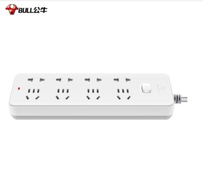 公牛（BULL）GN-403 新国标插座 插线板/插排/排插/接线板/拖线板 8位总控全长5米_http://www.chuangxinoa.com/img/images/C201908/1565261352592.png