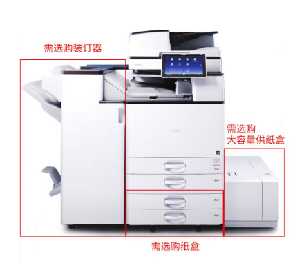 理光（Ricoh）MP 3555SP A3黑白数码复合机 标配+输稿器_http://www.chuangxinoa.com/img/images/C201911/1574410102548.png