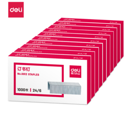 得力(deli)高强度订书钉 12#订书针 1000枚/盒 办公用品 0012_http://www.chuangxinoa.com/img/images/C201912/1575268276891.png