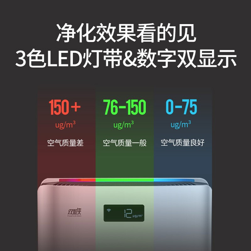 亚都空气净化器家用电器去除甲醛二手烟异味除雾霾卧室内净化机S4Dpro 白色_http://www.chuangxinoa.com/img/images/C202001/1579397867365.jpg