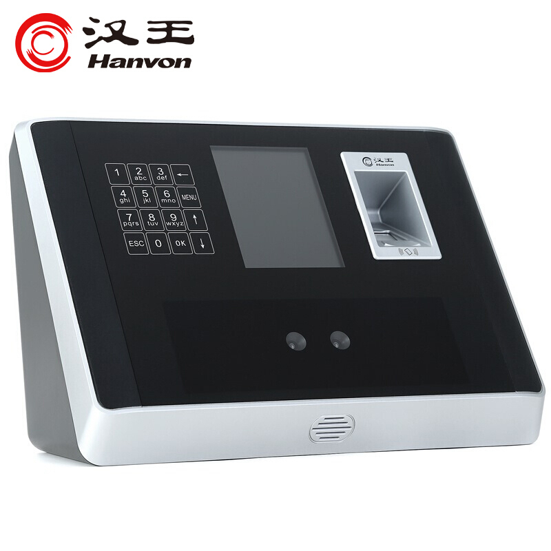 汉王（Hanvon）智能人脸指纹混合识别考勤机可接门禁Wifi传输 面部识别签到机指纹机 打卡机 指纹识别打卡器T318_http://www.chuangxinoa.com/img/images/C202009/1600060865852.jpg