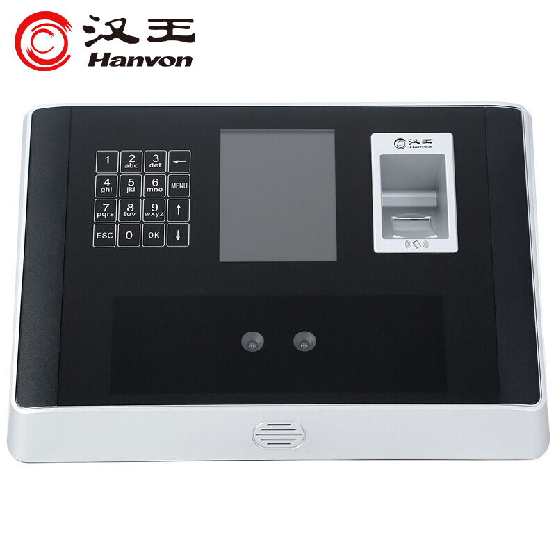 汉王（Hanvon）智能人脸指纹混合识别考勤机可接门禁Wifi传输 面部识别签到机指纹机 打卡机 指纹识别打卡器T318_http://www.chuangxinoa.com/img/images/C202009/1600060867057.jpg