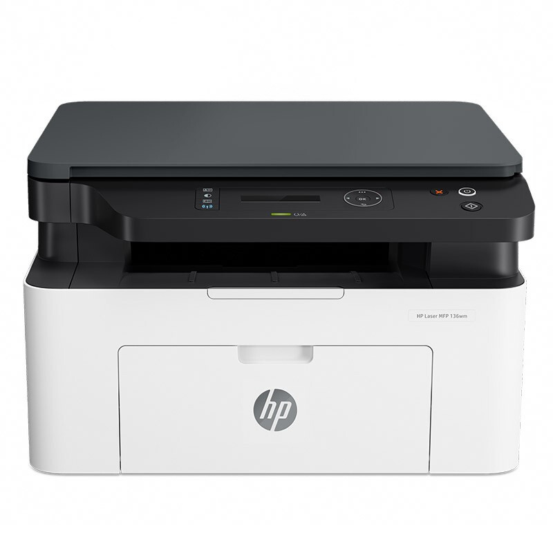 惠普(HP)M30w无线136w/136wm136nwA4黑白激光打印机复印扫描办公家用多功能一体机 136wm【新品无线/136w黑色款30a升级】