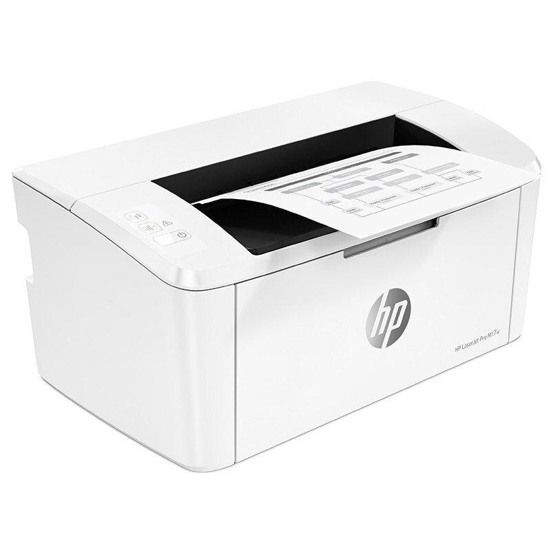 惠普（HP）Mini M17w 新一代黑白激光单功能无线打印机（全新设计 体积小巧）