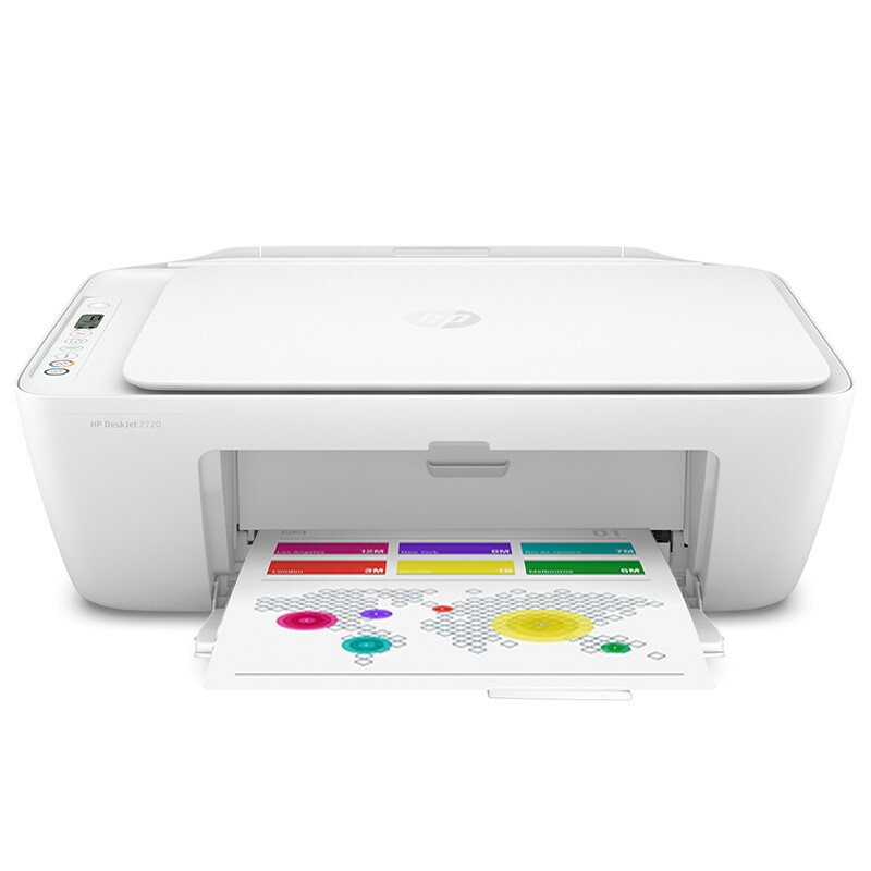 惠普（HP）DeskJet 2720 无线家用喷墨打印一体机 (学生作业/手机/彩色打印，扫描，复印) 2622升级款