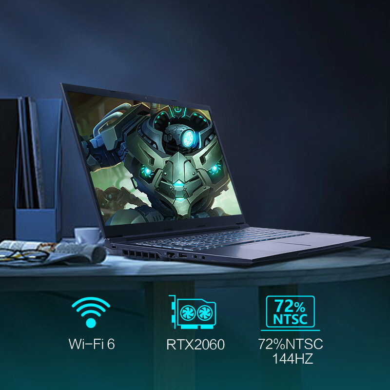 机械革命（MECHREVO）蛟龙P AMD 17.3英寸144Hz游戏笔记本电脑(锐龙7nm 8核 R7-4800H 16G 512G RTX 2060)