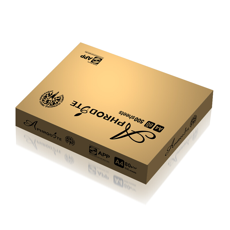 金光（APP）阿芙罗（Aphrodite）A4/80g 复印纸 500张/包 （2500张）