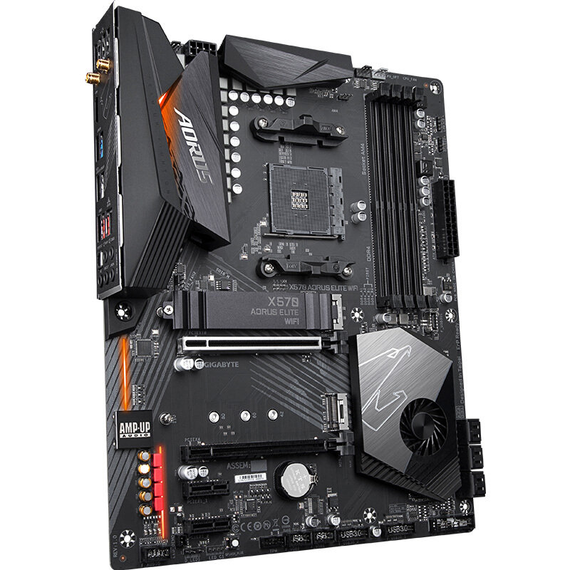 技嘉 X570 AORUS ELITE WIFI 主板 支持3080/3090/3800X/3900X/3950X（AMD X570/socket AM4)_http://www.chuangxinoa.com/img/images/C202010/1603784118112.jpg