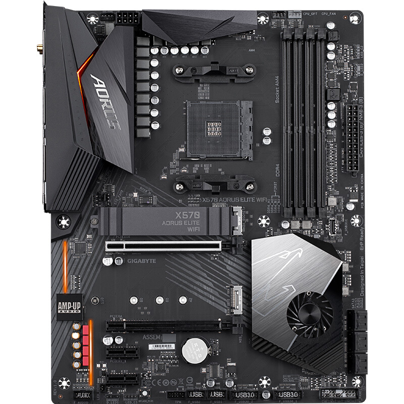 技嘉 X570 AORUS ELITE WIFI 主板 支持3080/3090/3800X/3900X/3950X（AMD X570/socket AM4)_http://www.chuangxinoa.com/img/images/C202010/1603784118440.jpg