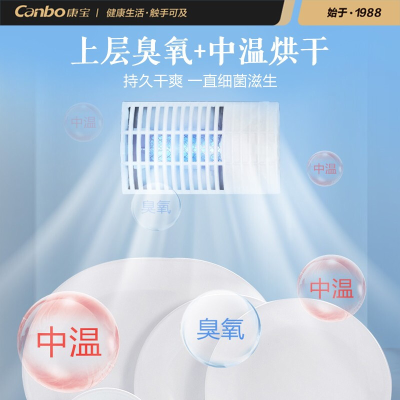 康宝（Canbo）消毒柜  小型 立式消毒碗柜 厨房餐具高温商用二星级碗柜 XDZ70-G1 _http://www.chuangxinoa.com/img/images/C202010/1604024698625.jpg