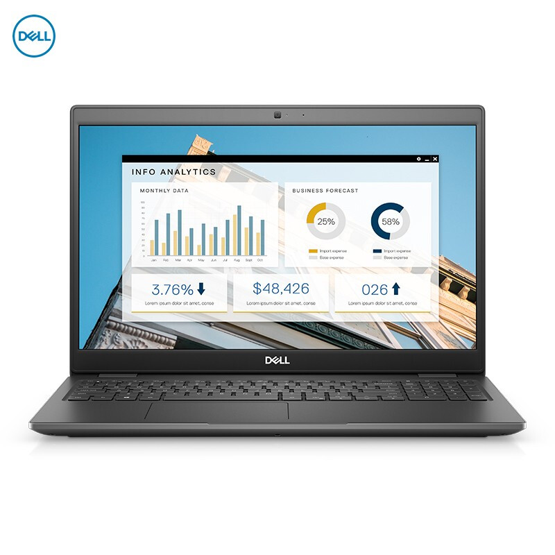 戴尔（DELL）智锐3510（Latitude） 15.6英寸轻薄商用笔记本Celeron 5205U/4GB/1TB/集显/win10h