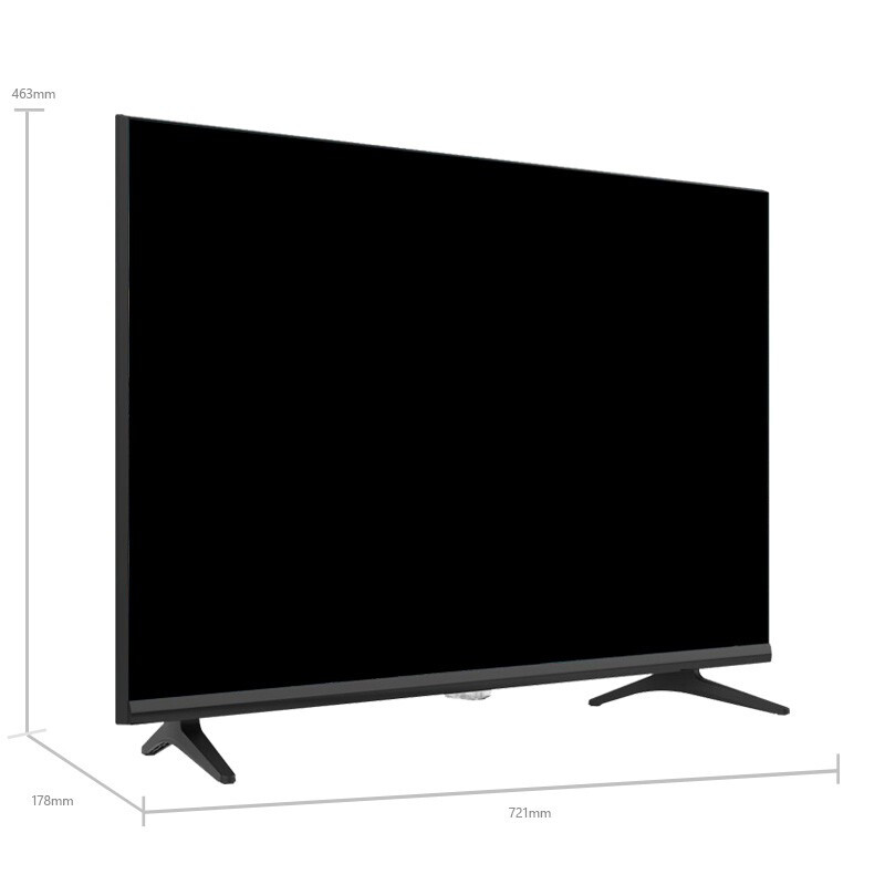 康佳（KONKA）32S3 32英寸 高性能全面屏 1GB+16GB内存升级 高清智能语音网络平板教育电视