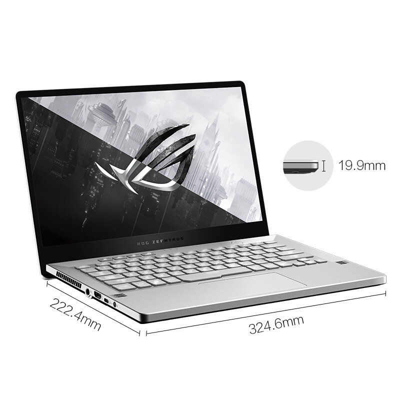 ROG幻14 轻薄高性能14英寸2K屏笔记本电脑(锐龙R9-4900HS 8核 7nm 16G 1TSSD RTX2060MaxQ)星空白_http://www.chuangxinoa.com/img/images/C202011/1604473347764.jpg