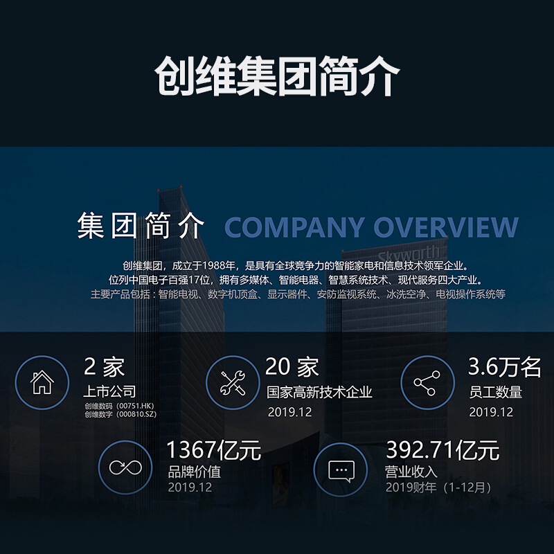 创维（SKYWORTH）40E382W 40英寸2K全高清 二级能效节能 酒店功能 智能商用电视机_http://www.chuangxinoa.com/img/images/C202011/1605257635165.jpg