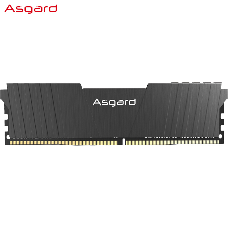 阿斯加特（Asgard）8GB 3200频率 DDR4 台式机内存条 洛极51℃灰-T2【洛极T2 DDR4 8GB PC 3200 灰甲】
