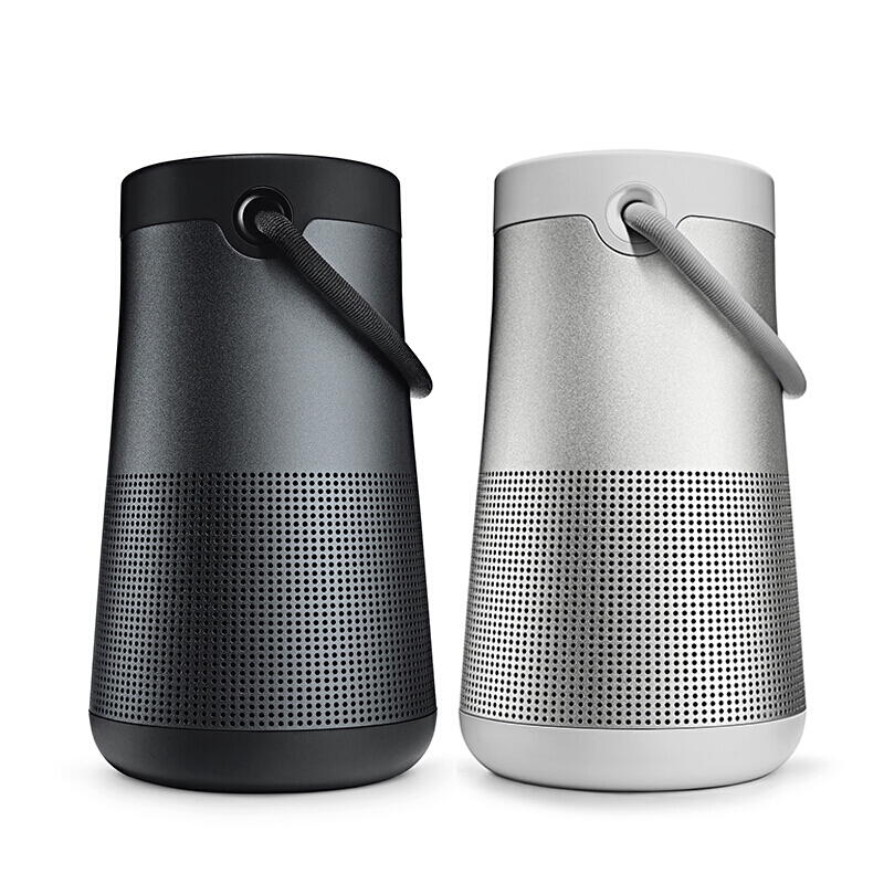 Bose SoundLink Revolve+ 蓝牙扬声器--银/灰色 360度环绕防水无线音箱/音响 大水壶 便携式_http://www.chuangxinoa.com/img/images/C202012/1606880784231.jpg