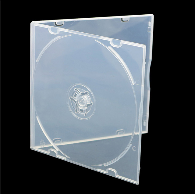 单片装 CD盒 光盘盒 柔韧设计 不易碎 10片/包