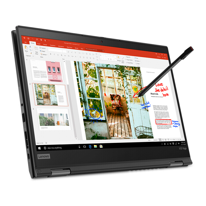 联想（ThinkPad）X13 YOGA-0XCD 13.3英寸轻薄笔记本电脑 i5-10210U/8G/512GSSD/FHD/Win10_http://www.chuangxinoa.com/img/images/C202012/1608793595967.jpg