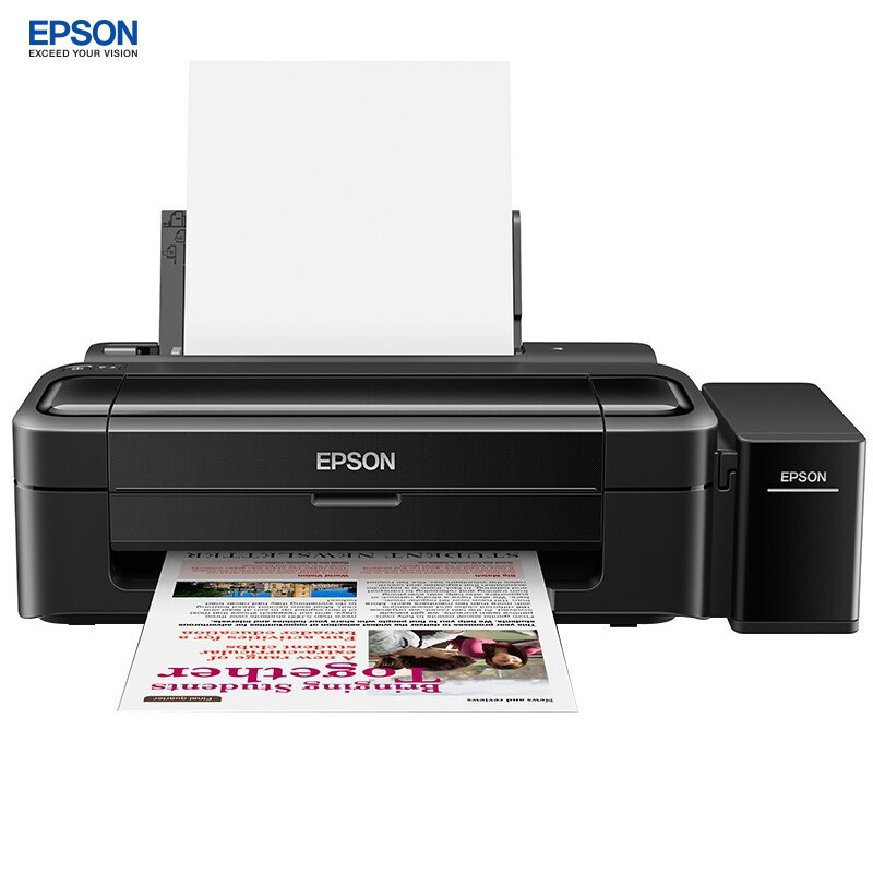 爱普生 EPSON 墨仓式彩色喷墨A4小型原装连供照片打印机 L130 黑色_http://www.chuangxinoa.com/img/images/C202101/1610530709893.jpg