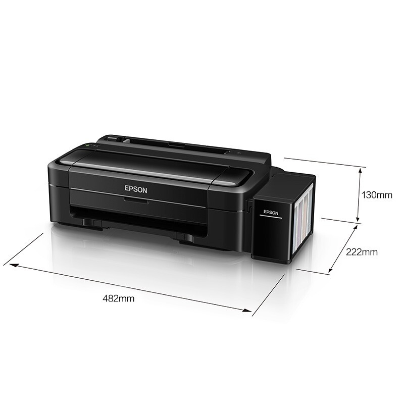 爱普生 EPSON 墨仓式彩色喷墨A4小型原装连供照片打印机 L130 黑色_http://www.chuangxinoa.com/img/images/C202101/1610530710258.jpg