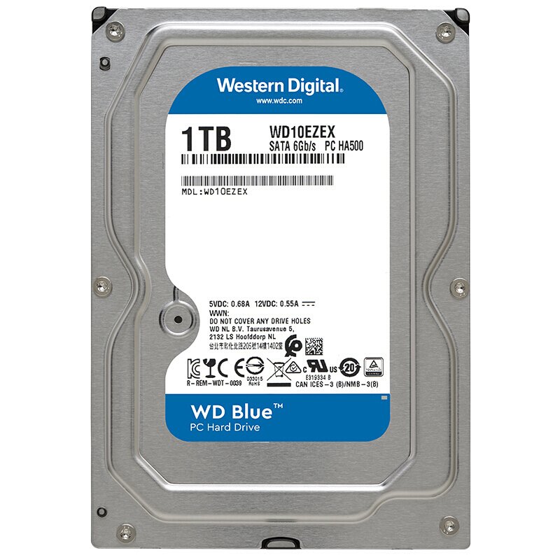 WD 500GB SATA3.0 Blue 3D进阶高速版SSD + WD 1TB稳定机械硬盘【WD10EZEX】_http://www.chuangxinoa.com/img/images/C202101/1610781027187.jpg