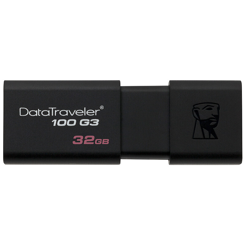 金士顿（Kingston）32GB USB3.0 U盘 DT100G3 黑色 滑盖设计 时尚便利_http://www.chuangxinoa.com/img/images/C202101/1610944561539.jpg