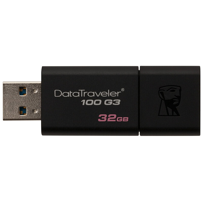 金士顿（Kingston）32GB USB3.0 U盘 DT100G3 黑色 滑盖设计 时尚便利_http://www.chuangxinoa.com/img/images/C202101/1610944561898.jpg