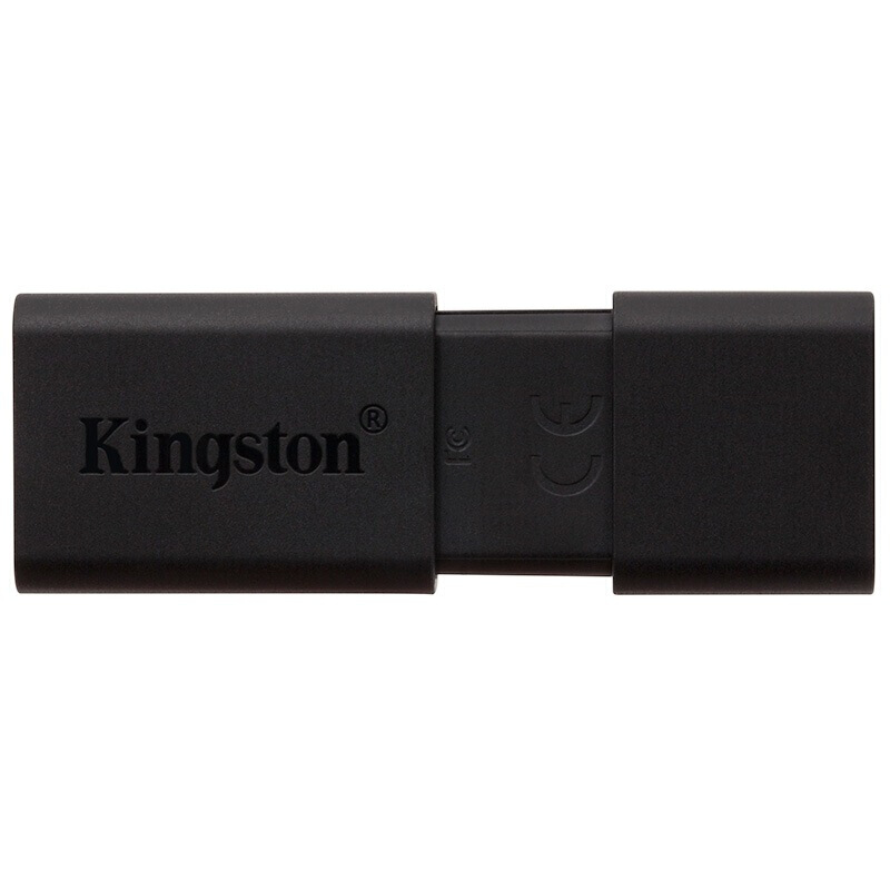 金士顿（Kingston）128GB USB3.0 U盘 DT100G3 读速130MB/s 黑色 滑盖设计 时尚便利_http://www.chuangxinoa.com/img/images/C202101/1610948365796.jpg