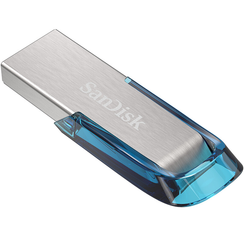 闪迪(SanDisk)64GB USB3.0 U盘 CZ73酷铄 蓝色 读速150MB/s 金属外壳 内含安全加密软件_http://www.chuangxinoa.com/img/images/C202101/1610955848612.jpg