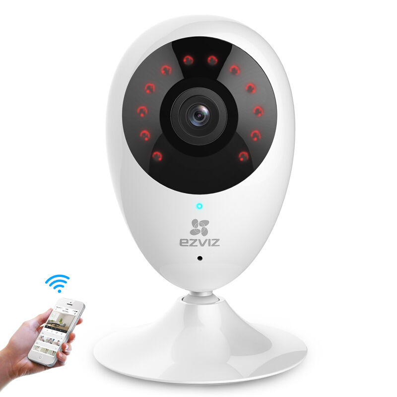 萤石（EZVIZ）C2C高清夜视版 摄像头 无线智能网络摄像机 wifi远程监控防盗摄像头