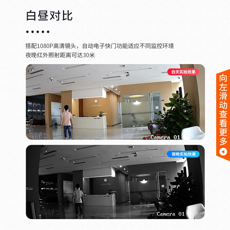 海康威视摄像头 200万监控 1080P网络高清监控摄像头 带POE红外夜视30米半球摄像机 2.8MM焦距DS-IPC-T12-I_http://www.chuangxinoa.com/img/images/C202101/1611220361841.jpg
