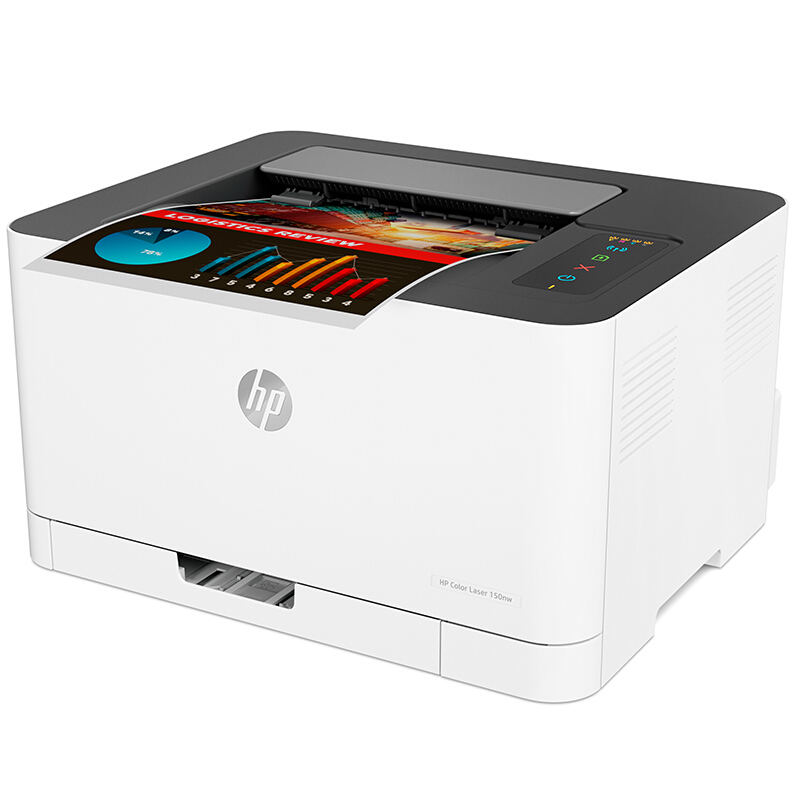 惠普 （HP） 150nw 锐系列新品 彩色激光打印机体积小巧无线打印 CP1025nw升级款有线网络无线版