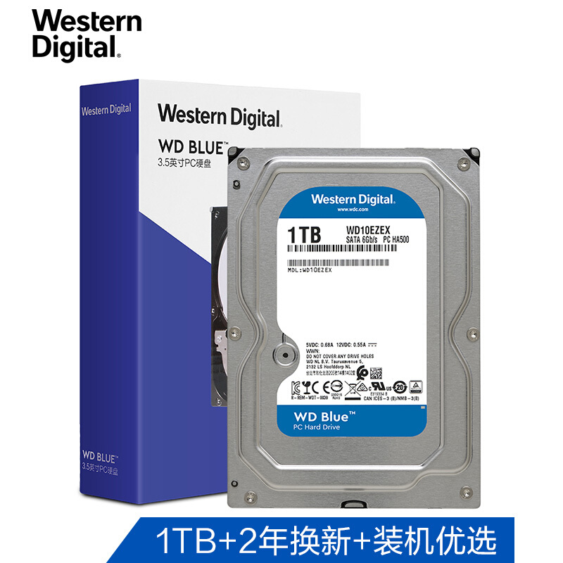西部数据(WD)蓝盘 1TB SATA6Gb/s 7200转64MB 台式机械硬盘(WD10EZEX)_http://www.chuangxinoa.com/img/images/C202103/1617156558083.jpg