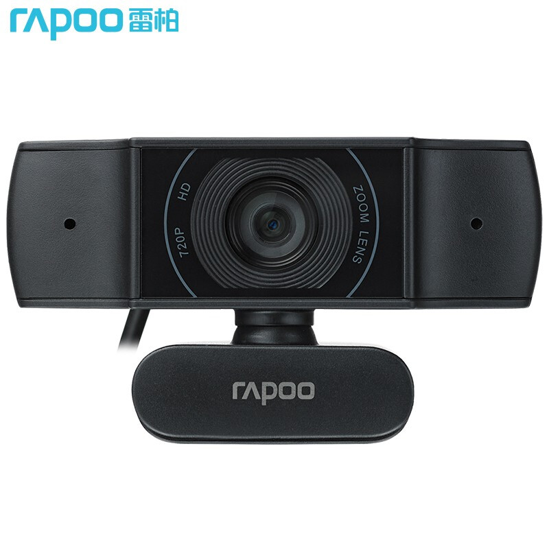 雷柏（Rapoo） C200 高清网络摄像头 电脑720P自动对焦 网课教学考试直播视频通话 降噪麦克风_http://www.chuangxinoa.com/img/images/C202104/1617255807236.jpg