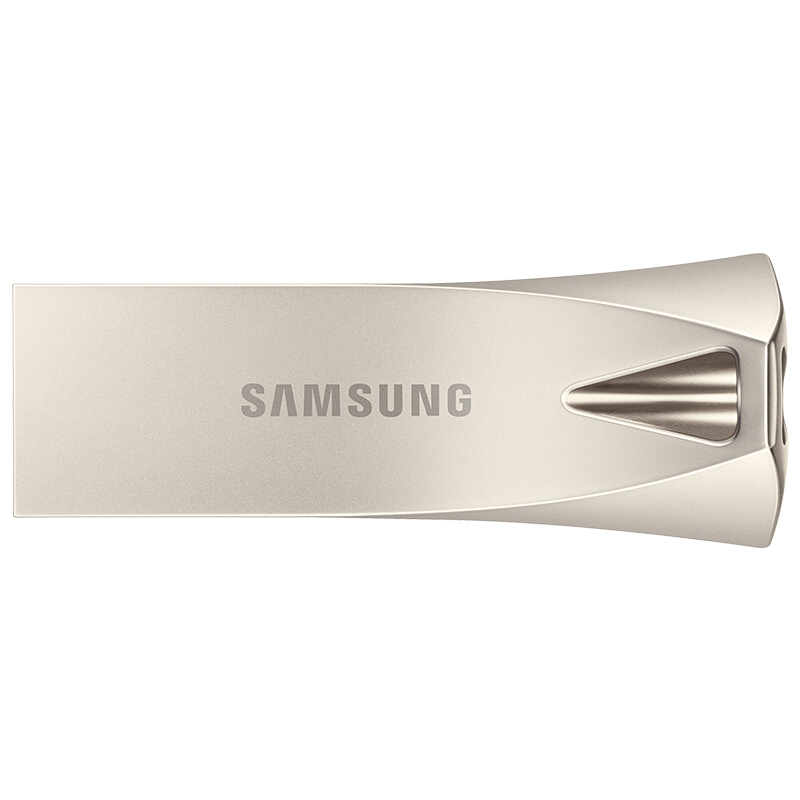 三星（SAMSUNG）128GB USB3.1 防水高速读写U盘金属外壳 BAR升级版+ 读速400MB/s 移动优盘（Gen 1）香槟银【BE3】_http://www.chuangxinoa.com/img/images/C202104/1617958383029.jpg