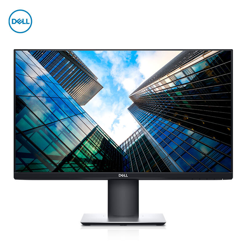戴尔(DELL) 23.8英寸 微边框IPS屏广视角 滤蓝光 旋转升降 商务办公娱乐 电脑台式机多接口显示器(P2419H)
