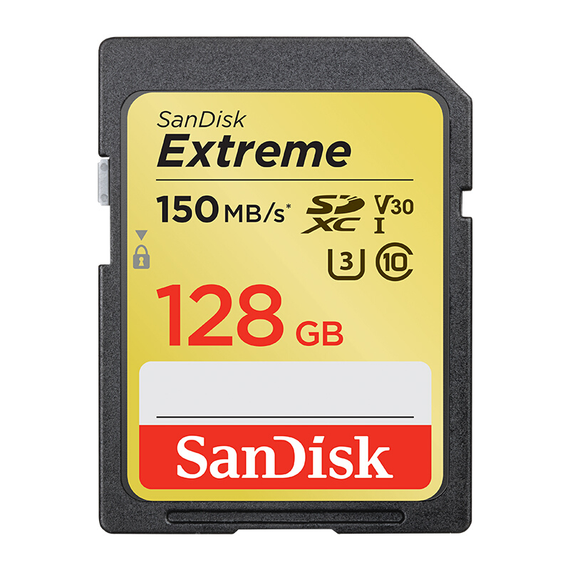 闪迪（SanDisk）128GB SD存储卡 U3 C10 V30 4K至尊极速版单反相机内存卡 读速150MB/s 写速70MB/s高速连拍【SDSDXV5-128G-ZNCIN】_http://www.chuangxinoa.com/img/images/C202105/1620614156422.jpg
