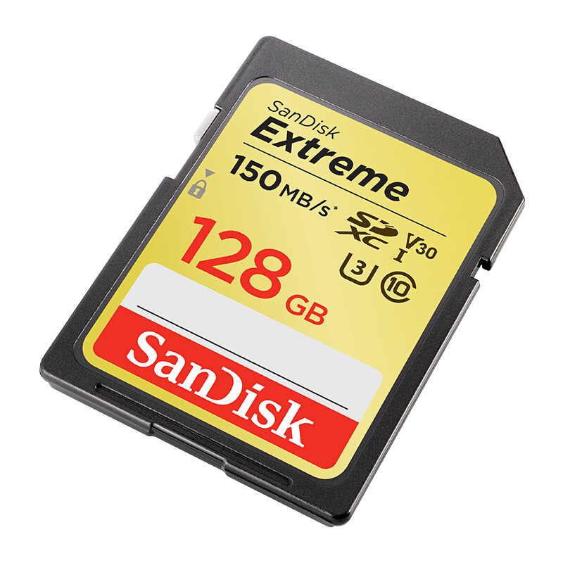 闪迪（SanDisk）128GB SD存储卡 U3 C10 V30 4K至尊极速版单反相机内存卡 读速150MB/s 写速70MB/s高速连拍【SDSDXV5-128G-ZNCIN】_http://www.chuangxinoa.com/img/images/C202105/1620614157143.jpg
