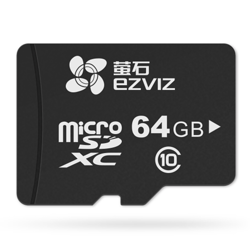 萤石（EZVIZ）视频监控 摄像头 专用Micro SD存储卡TF卡 64GB Class10【CS-CMT-CARDT64G】