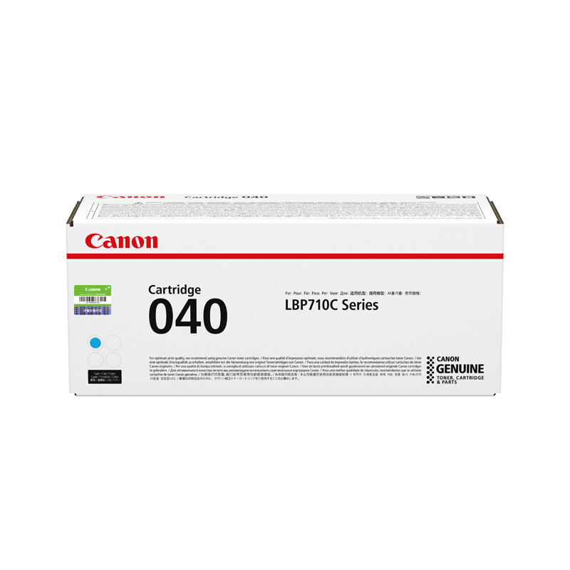 佳能（Canon)硒鼓CRG040 C青色标准容量（适用LBP710Cx/LBP712Cx）