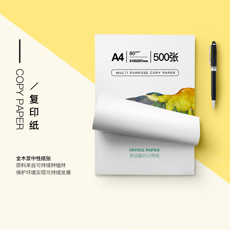 得印(befon)A4复印纸80g 500张/包 8包/箱 多功能办公用纸 整箱4000张 80克A4复印纸打印纸_http://www.chuangxinoa.com/img/images/C202107/1625388042399.jpg