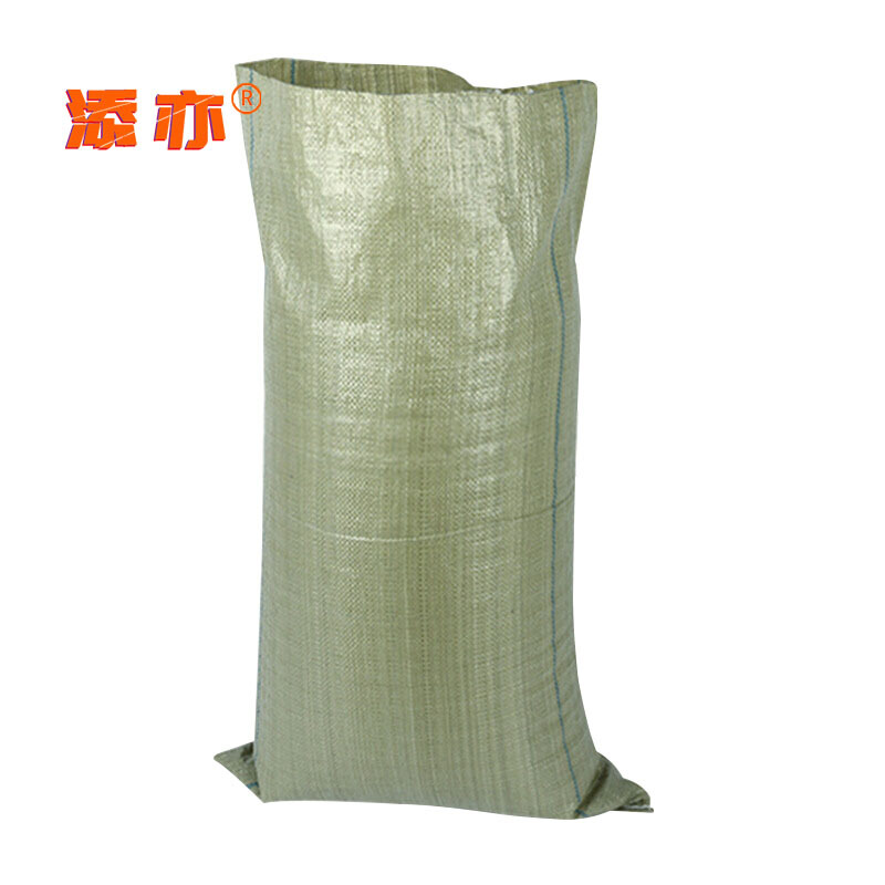添亦 灰色标准塑料编织袋 蛇皮袋 塑料快递物流打包袋 灰标准50*80（10个）