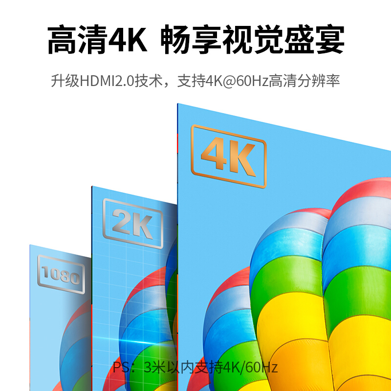 绿联 HDMI线工程级 4K数字高清线3D视频线 5米 笔记本电脑机顶盒连接电视投影仪显示器数据连接线_http://www.chuangxinoa.com/img/images/C202108/1627970530101.jpg