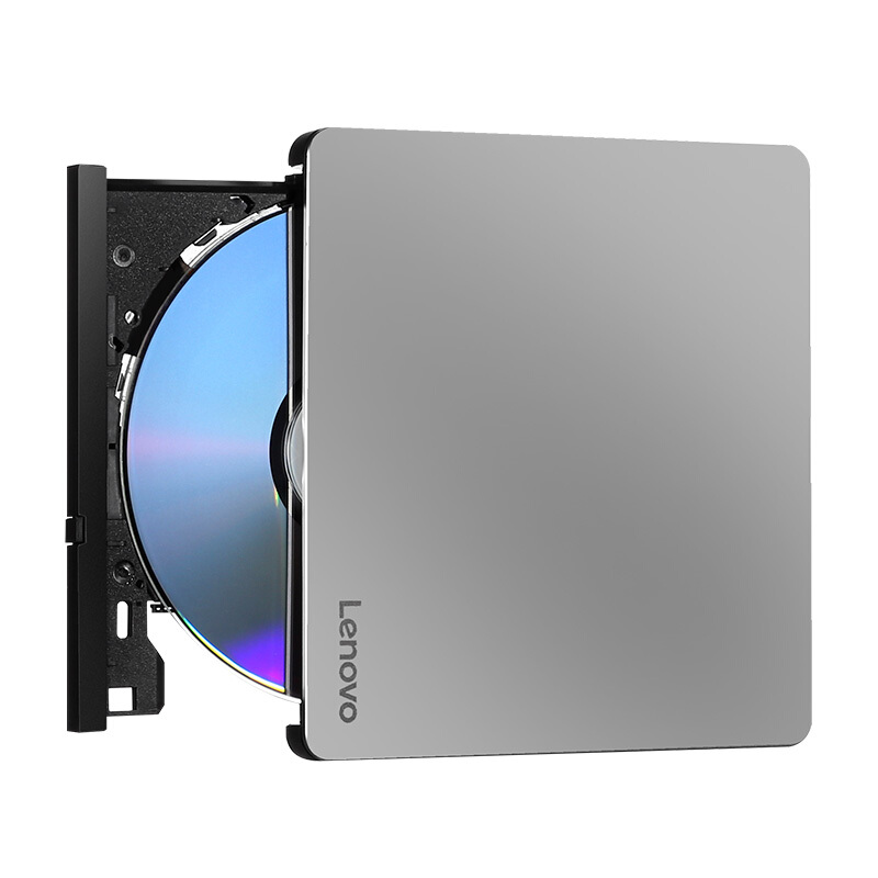 联想（Lenovo）8倍速 铝合金Type-C/USB外置光驱 外置DVD刻录机 移动光驱 Windows/MAC系统/DB85（银黑色）_http://www.chuangxinoa.com/img/images/C202109/1631693863366.jpg