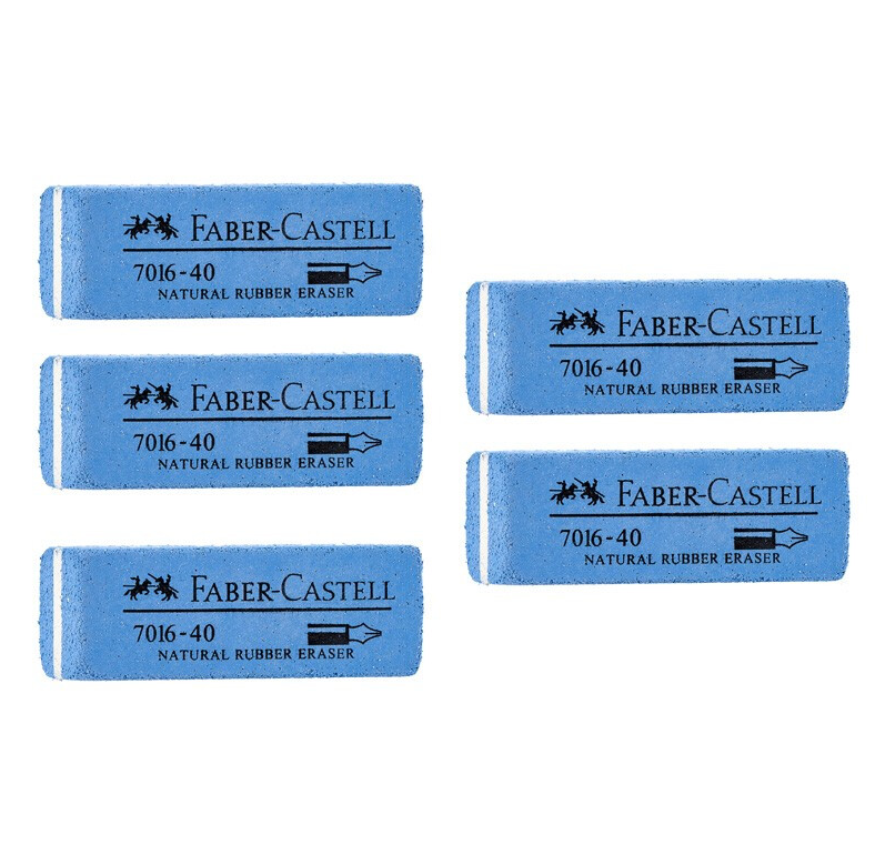 辉柏嘉（Faber-castell） 磨砂橡皮 沙橡皮擦 多功能橡皮檫 7016-40大号5块装_http://www.chuangxinoa.com/img/images/C202112/1639648642023.png