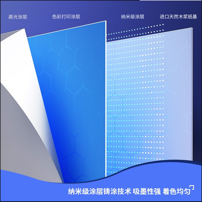  得力（deli）6英寸 200g高光面照片纸 相片打印纸 100张/包 11821_http://www.chuangxinoa.com/img/images/C202203/1646212188410.png