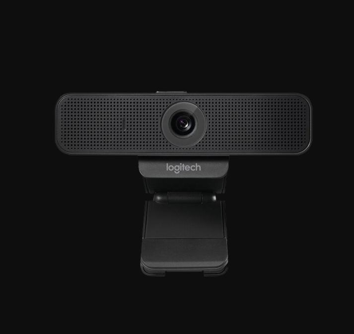 罗技（Logitech）C925e高清网络摄像头 视频会议网红主播美颜直播摄像头 电脑摄像头 黑灰色