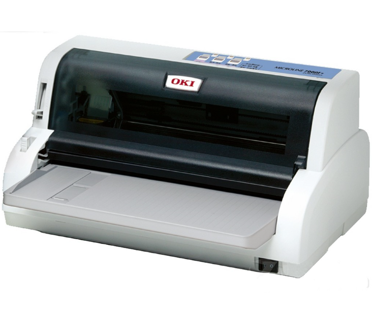 OKI票据针式打印机（平推式）80列24针7000F+