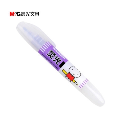 晨光荧光笔米菲MF5301紫